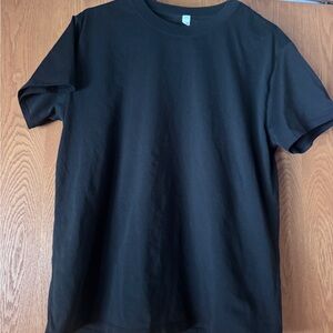 lululemon athletica Classic Black Short Sleeve Tee